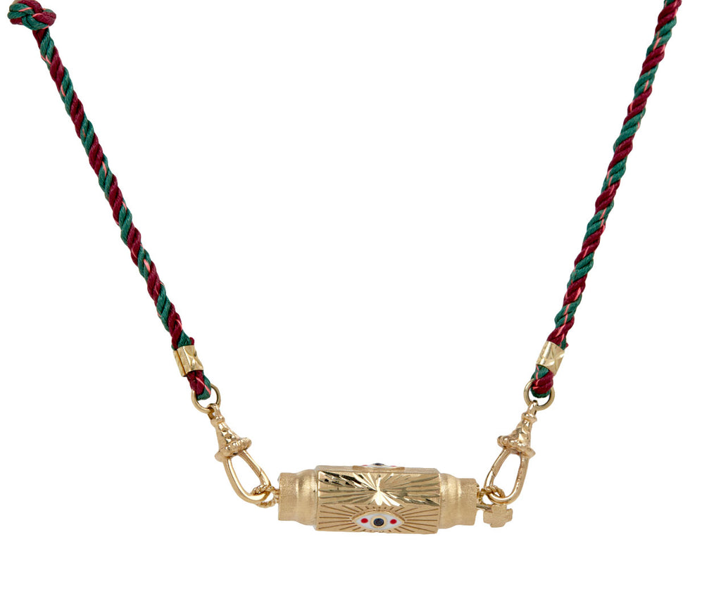 Evil Eye Baby Locket Necklace