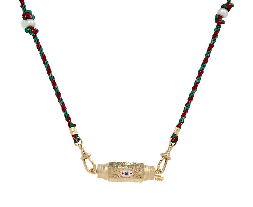 Evil Eye Baby Locket Necklace