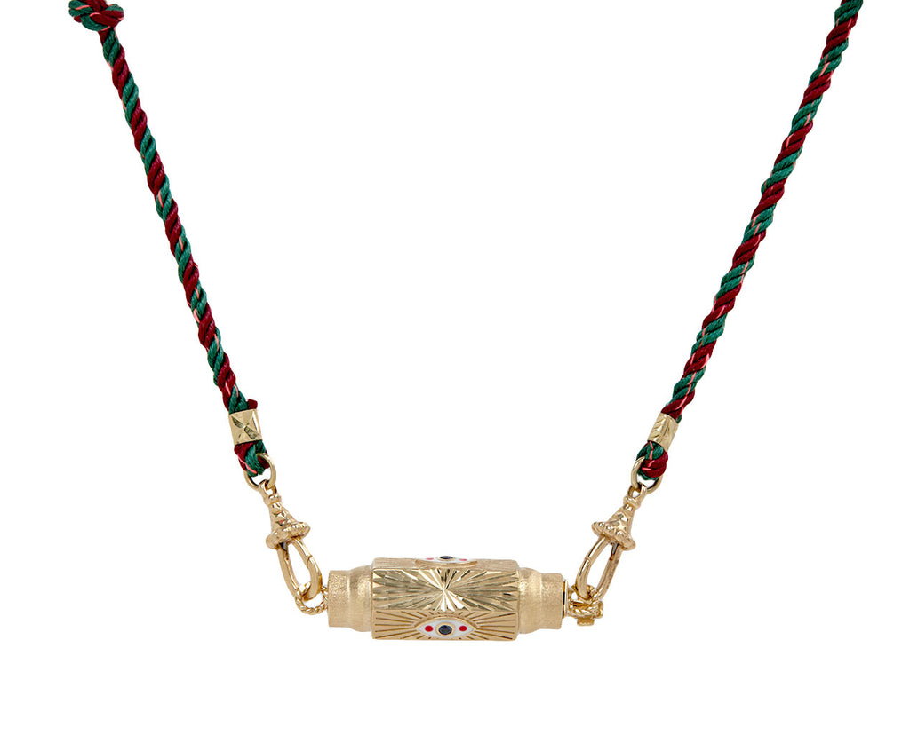 Evil Eye Baby Locket Necklace