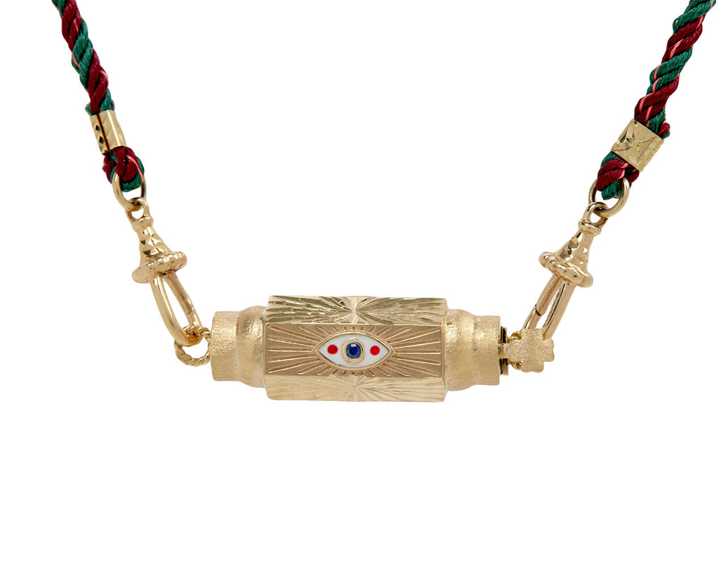 Evil Eye Baby Locket Necklace