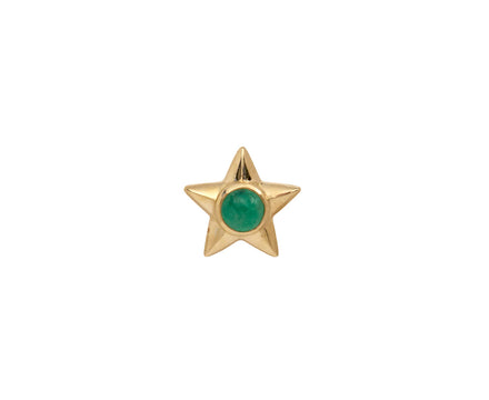 Emerald Baba SINGLE Stud Earring