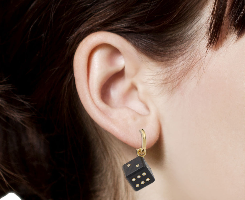 Small Ebony Dado Charm