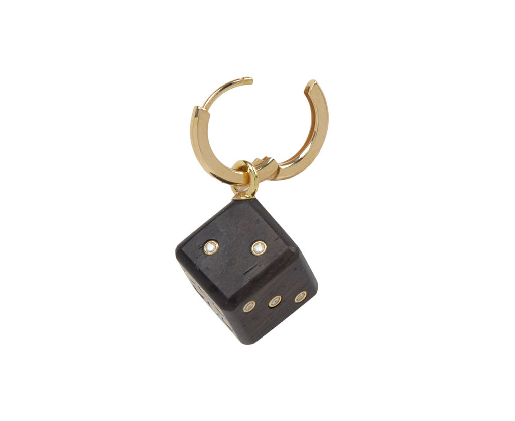 Small Ebony Dado Charm