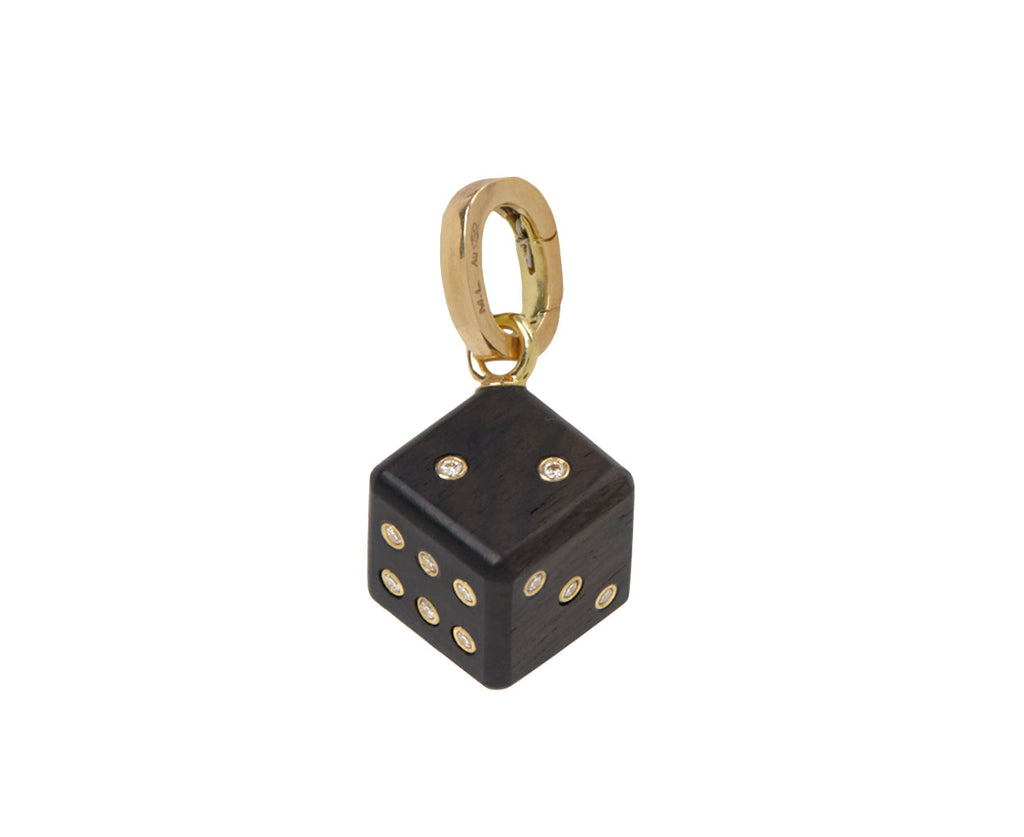 Small Ebony Dado Charm