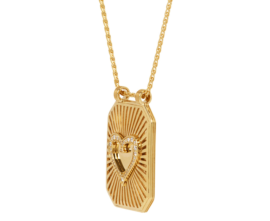 Heart Scapular Pendant Necklace