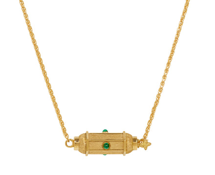 Emerald Micro Coco Necklace