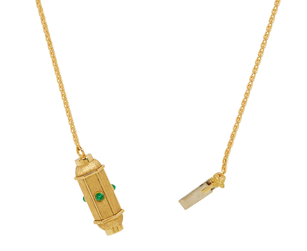 Emerald Micro Coco Necklace