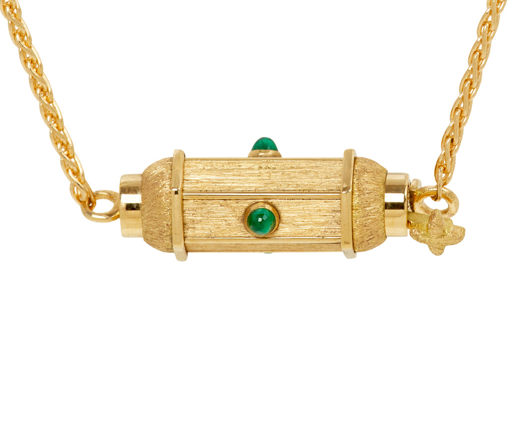 Emerald Micro Coco Necklace