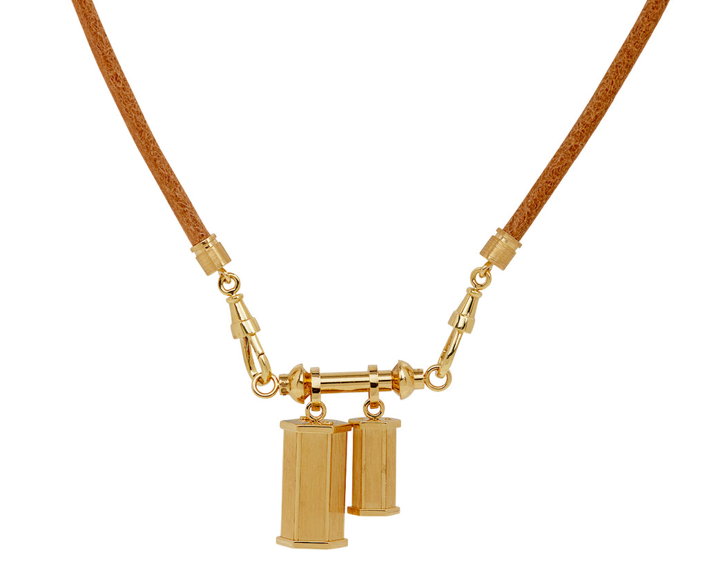 Marie Lichtenberg Micro Weight Pendant ONLY - on cord with other pendants