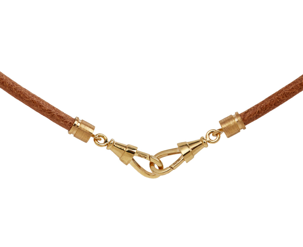 Marie Lichtenberg Baby Lasso Cord Necklace - closure