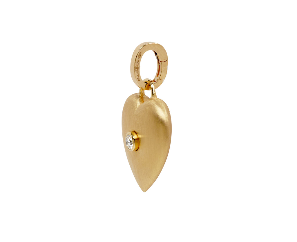 Marie Lichtenberg Heart Charm Pendant ONLY - side