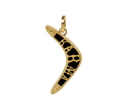 Ebony Karma Boomerang Pendant ONLY