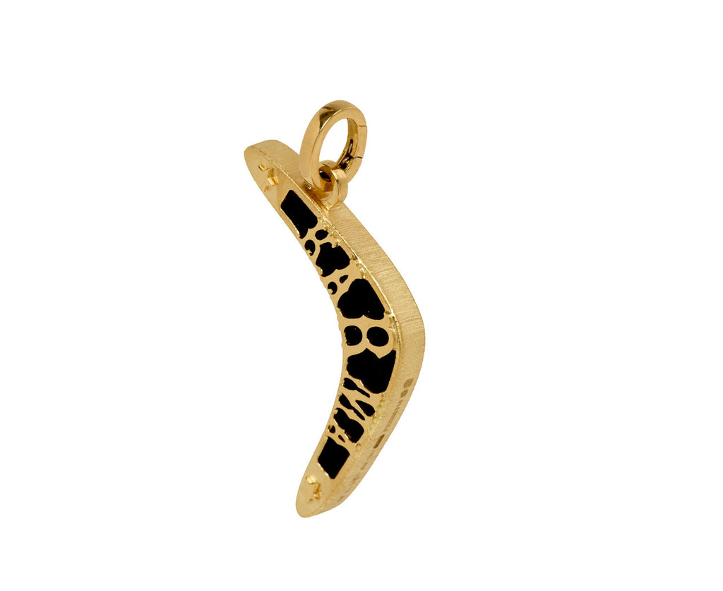 Ebony Karma Boomerang Pendant ONLY