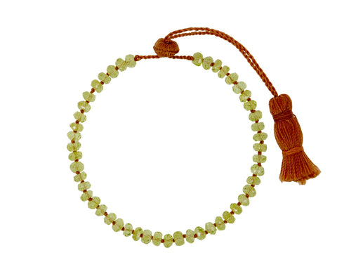 Lena Skadegard Peridot Beaded Bracelet