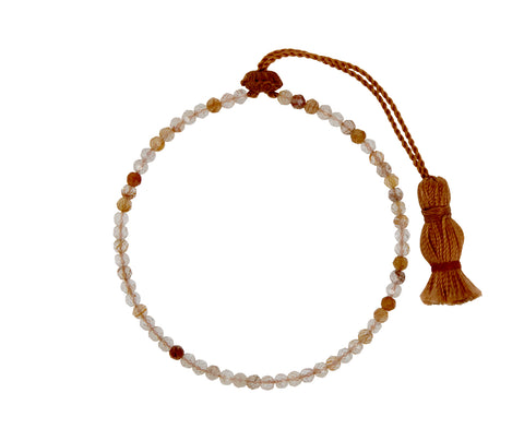 Lena Skadegard Rutilated Quartz Beaded Bracelet