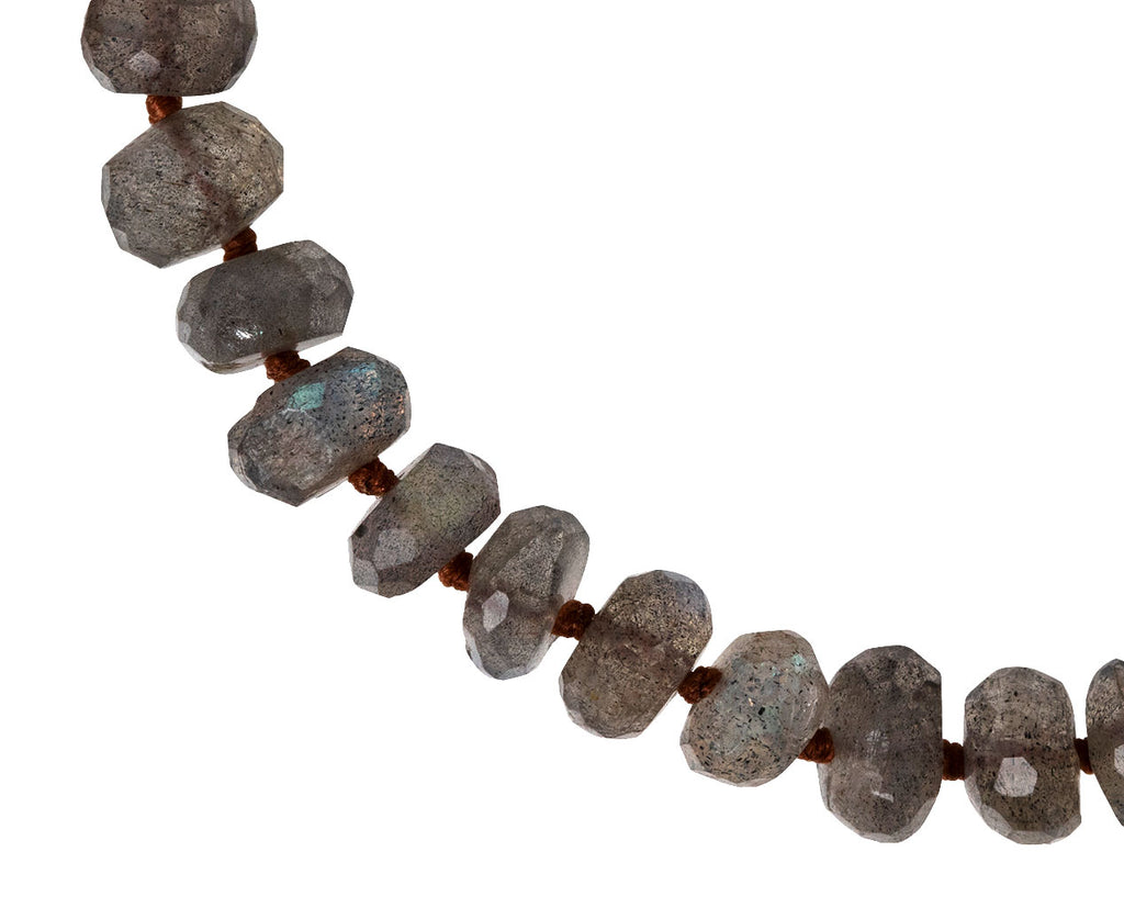 Lena Skadegard Labradorite Tassel Bracelet - Closeup