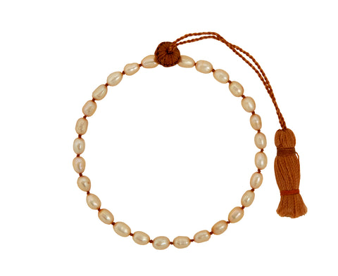 Lena Skadegard Blush Pearl Beaded Bracelet