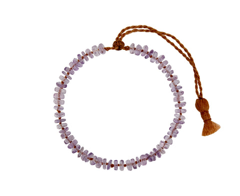 Lena Skadegard Amethyst Beaded Bracelet