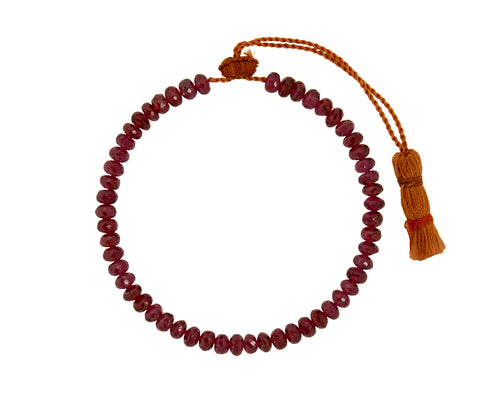 Lena Skadegard Garnet Beaded Bracelet