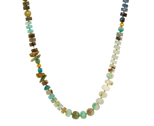 Lena Skadegard Multi Gem Beaded Necklace