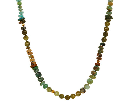 Lena Skadegard Multi Gem Beaded Necklace