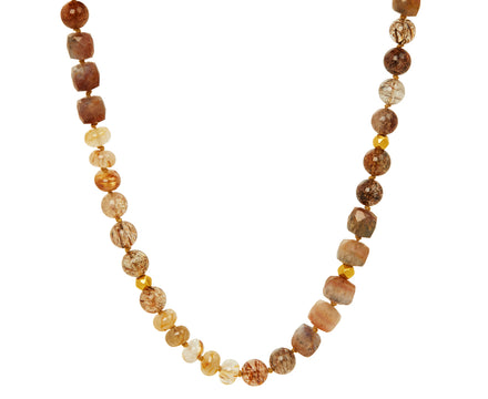 Multi Gem Beaded Necklace