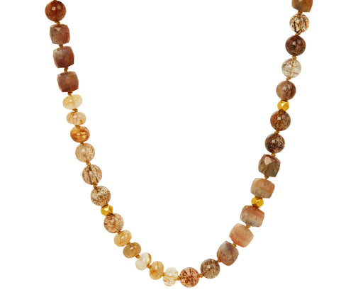 Multi Gem Beaded Necklace
