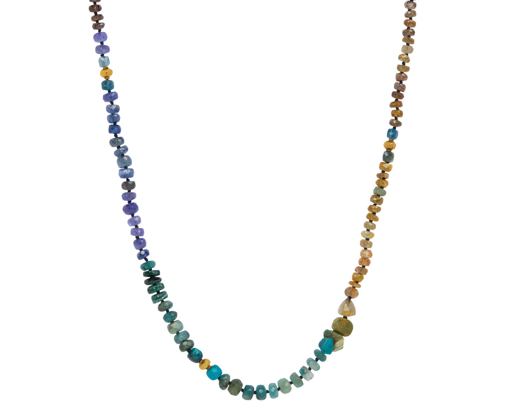 Lena Skadegard Multi Gem Beaded Necklace
