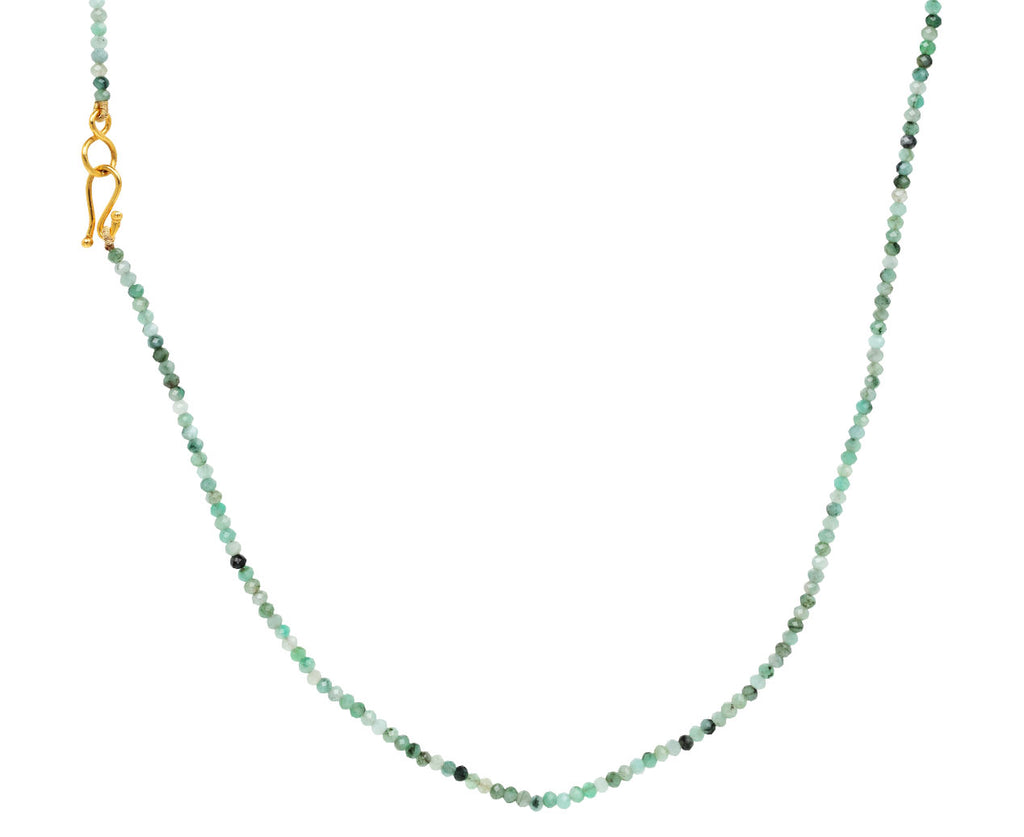 Lena Skadegard Emerald Beaded Necklace - Closure
