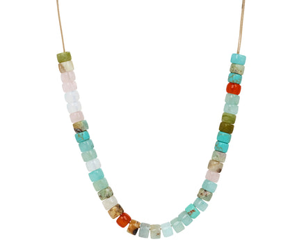 Lena Skadegard Multi Gem Beaded Necklace