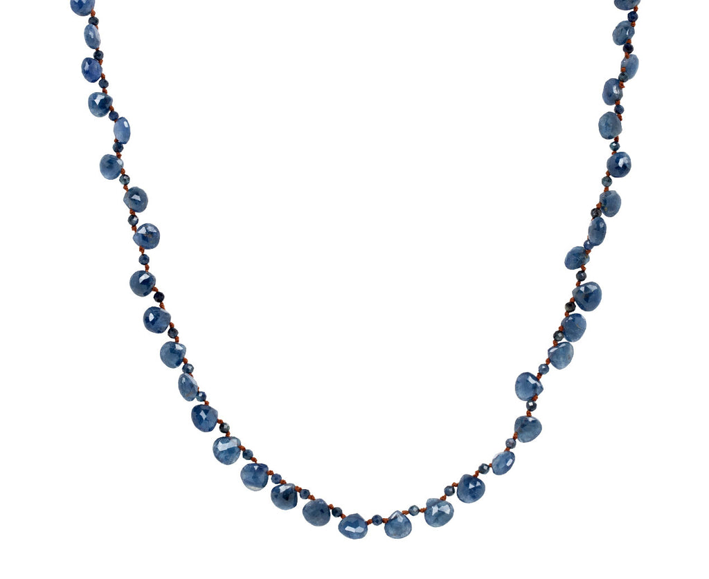 Lena Skadegard Sapphire Petal Necklace