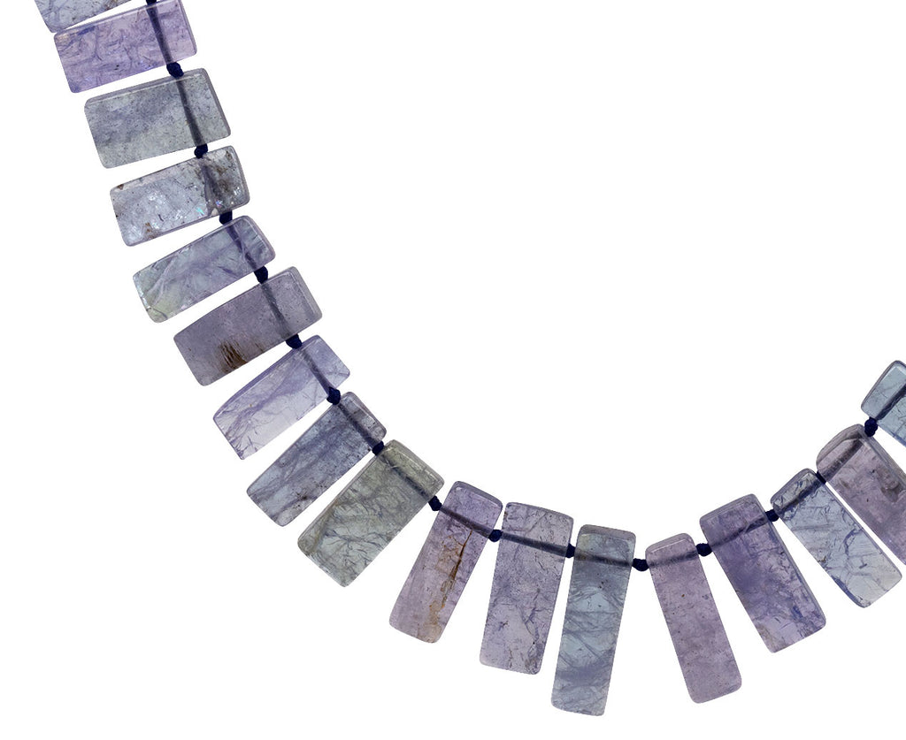 Kyanite Petal Necklace