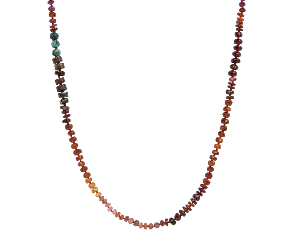 Lena Skadegard Multi Gem Beaded Necklace
