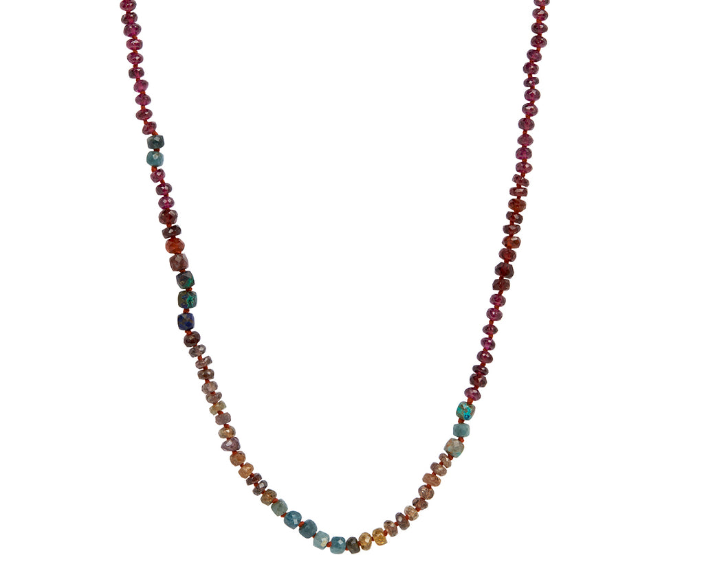 Lena Skadegard Multi Gem Beaded Necklace