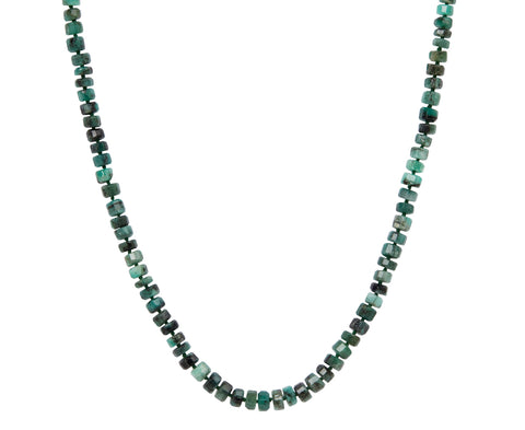 Lena Skadegard Emerald Beaded Necklace