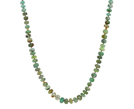Lena Skadegard Amazonite and Peruvian Opal Beaded Necklace