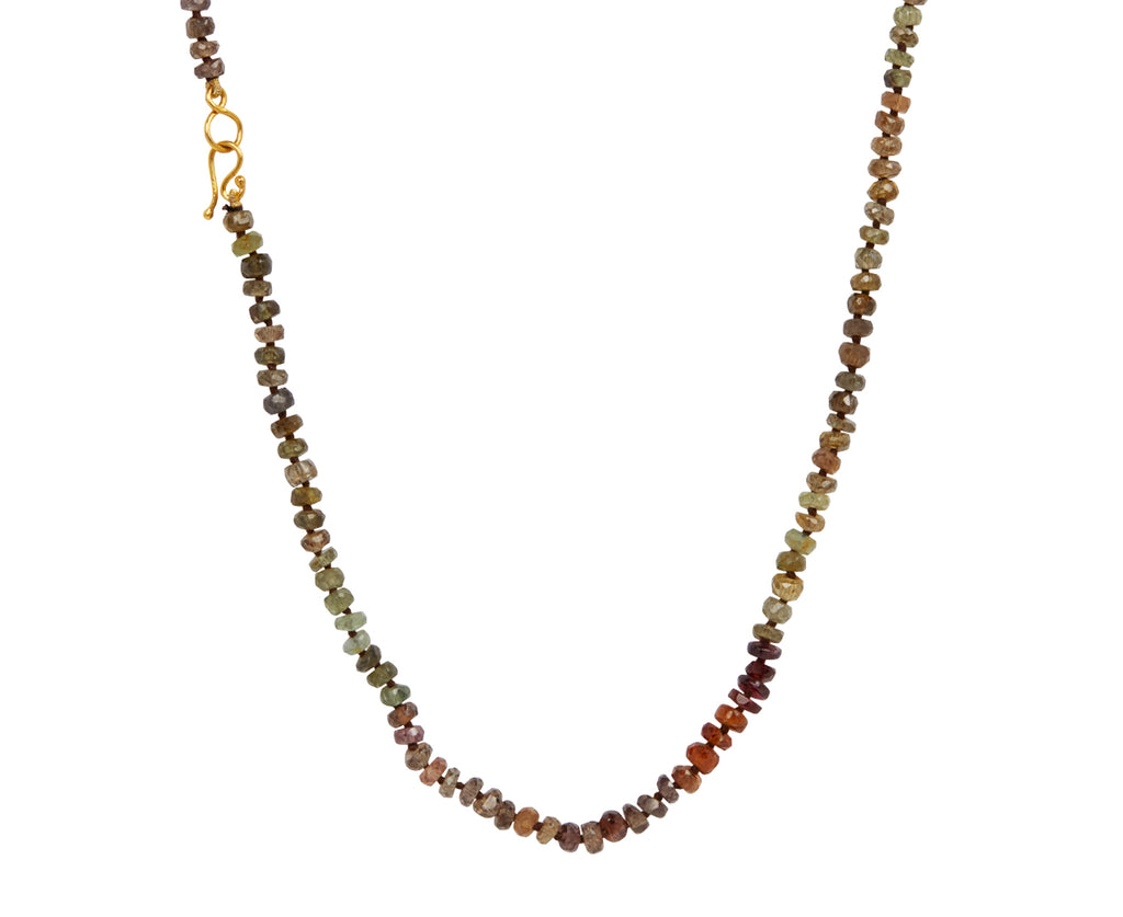 Lena Skadegard Multi Gem Beaded Necklace - closure
