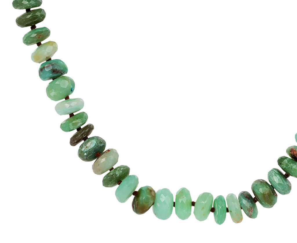Lena Skadegard Peruvian Opal Beaded Necklace - Closeup