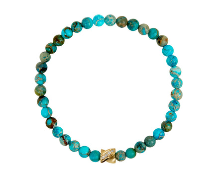 Luis Morais Imperial Jasper Double Sided Drill Bit Beaded Bracelet