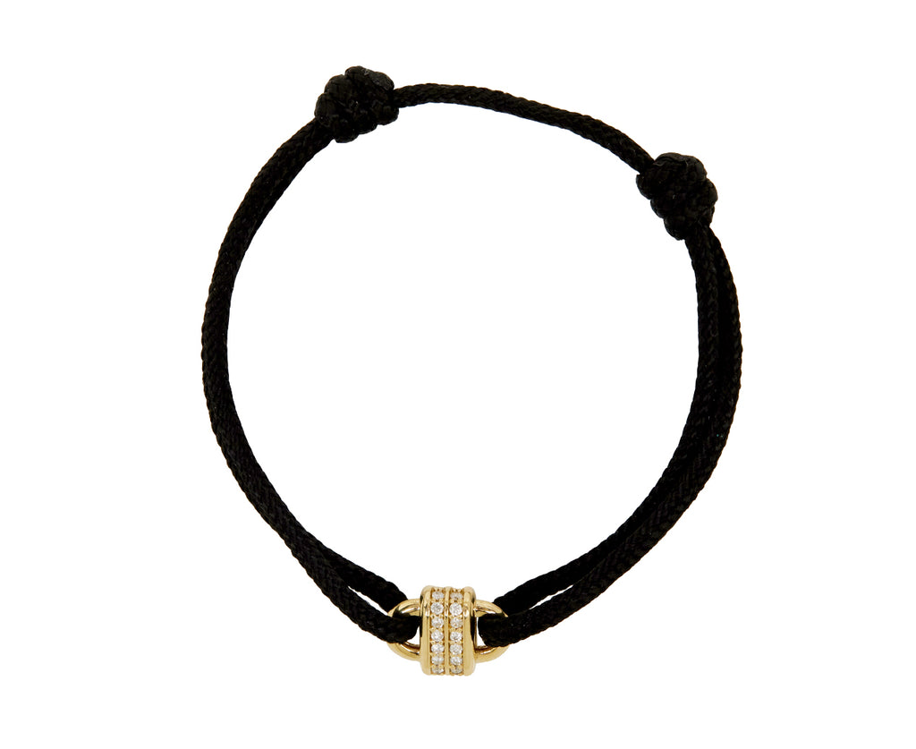 Luis Morais Diamond Padlock Charm Bracelet