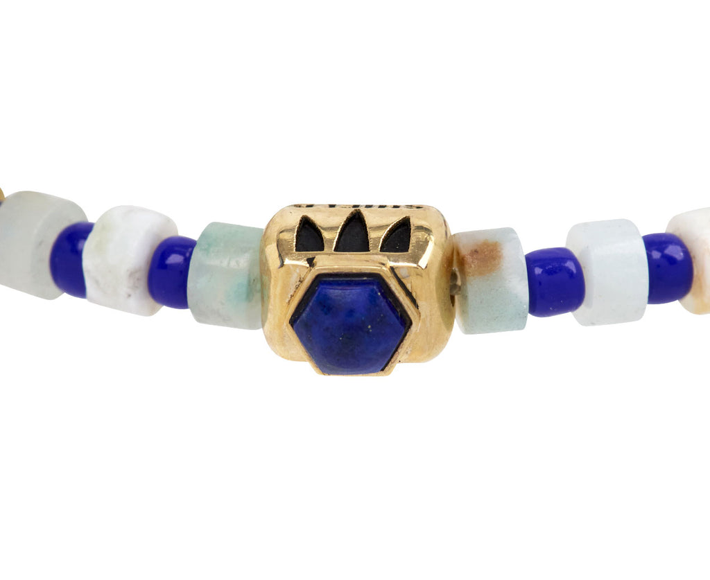 Luis Morais Lapis Lash Beaded Bracelet - Closeup Ingot