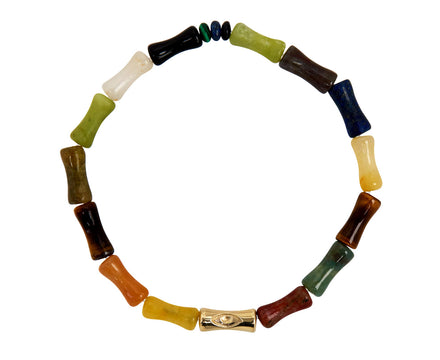 Luis Morais Mixed Stone Beaded Bracelet