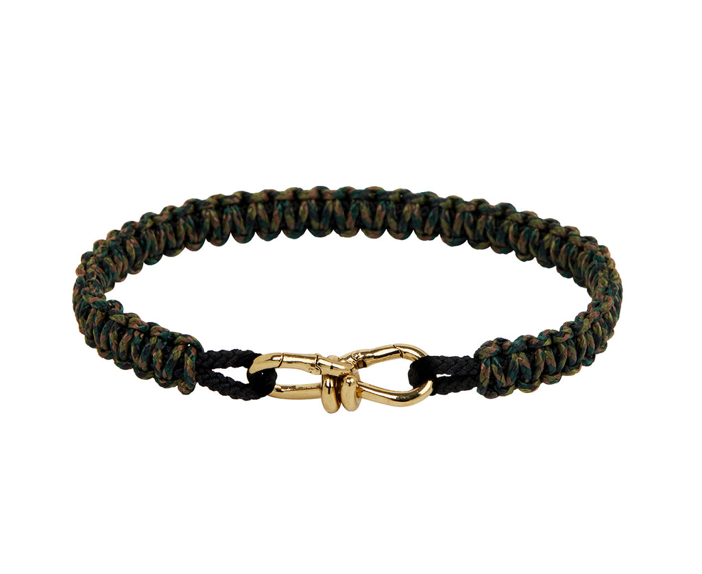 Luis Morais Braided Cord Bracelet - Back View