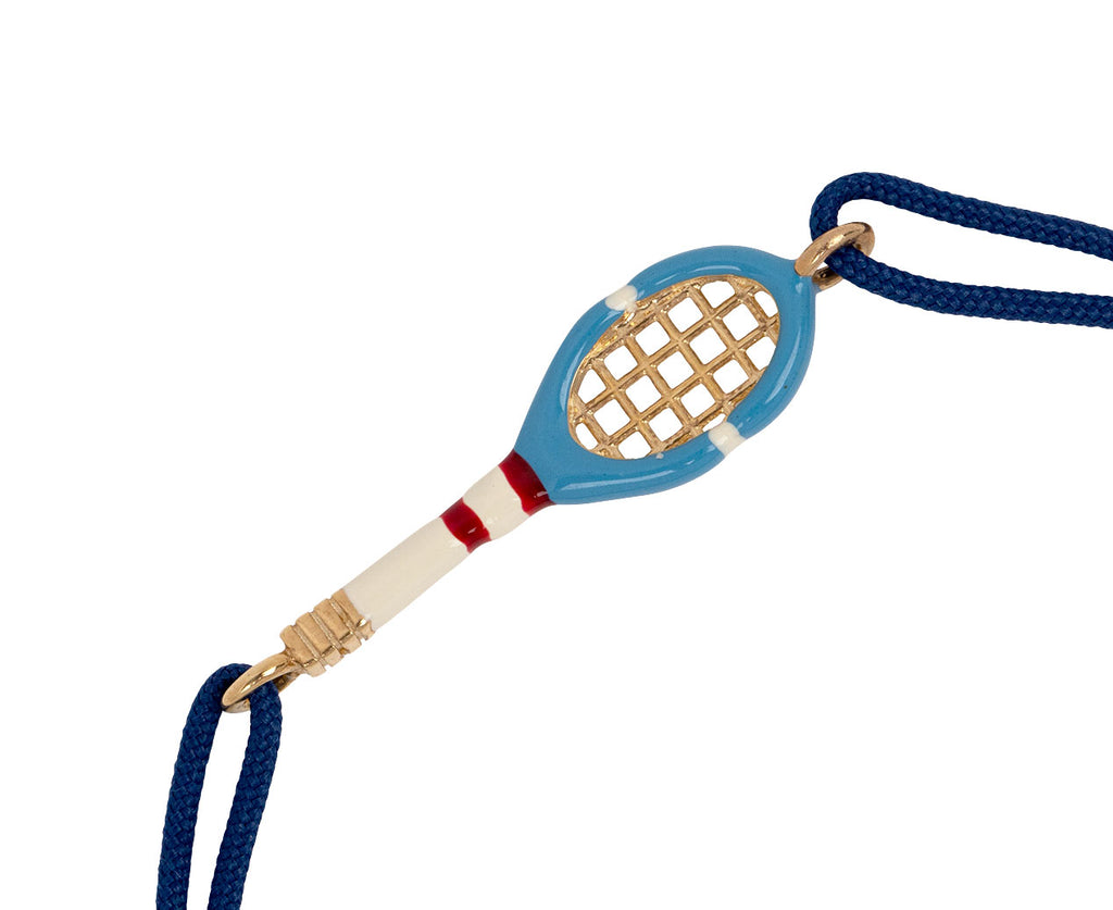 Blue Sky Tennis Cord Bracelet