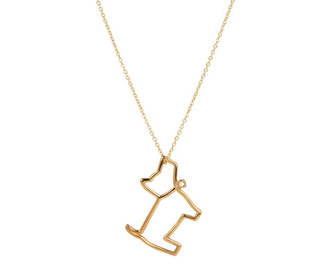 Perrito Brillante Necklace