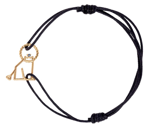 Leon Zafiro Cord Bracelet