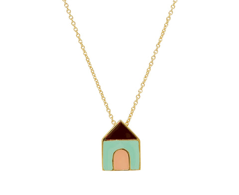 Aliita Casita Bold Enamel Necklace