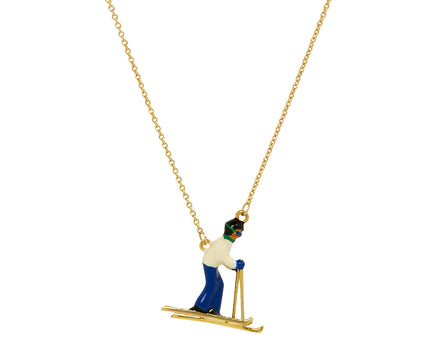 Aliita Skier Necklace