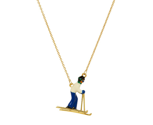 Aliita Skier Necklace