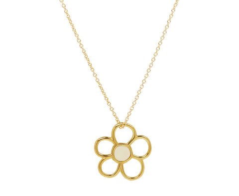 Aliita Flower Prism Pendant Necklace